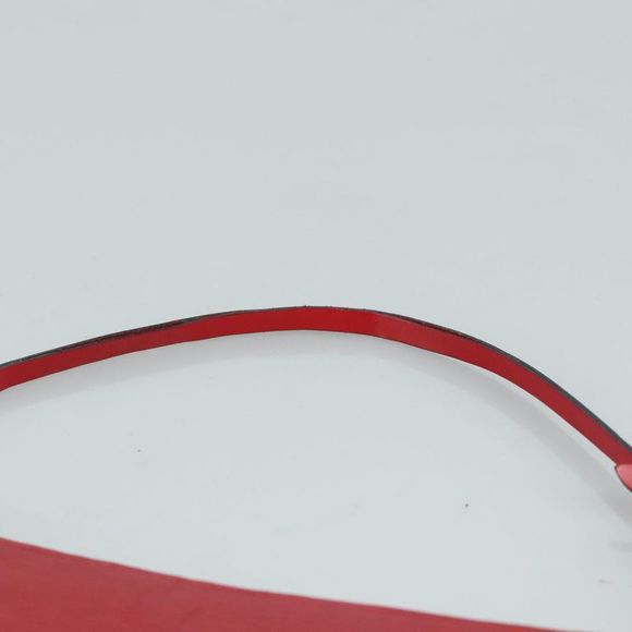 Louis Vuitton Pochette Accessoire Red Leather Clutch Bag (Pre-Owned) - Picture 6 of 16